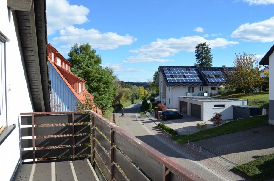 Ausblick vom Balkon Dachgeschosswohnung Freudenstadt-Wittlensweiler