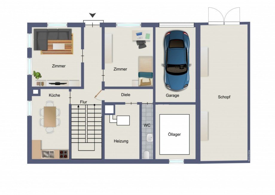 Erdgeschoss Haus Baiersbronn