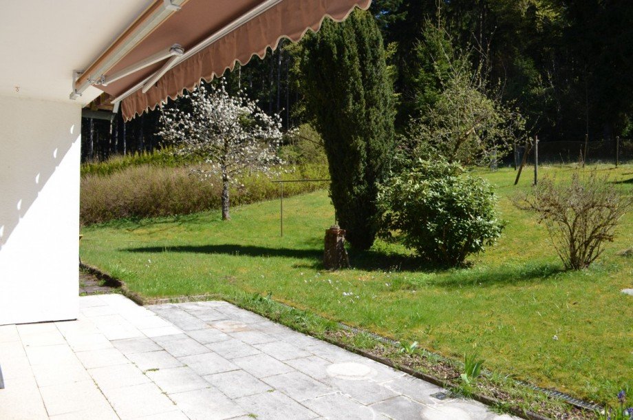 Ausblick von der Terrasse Zweifamilienhaus Freudenstadt