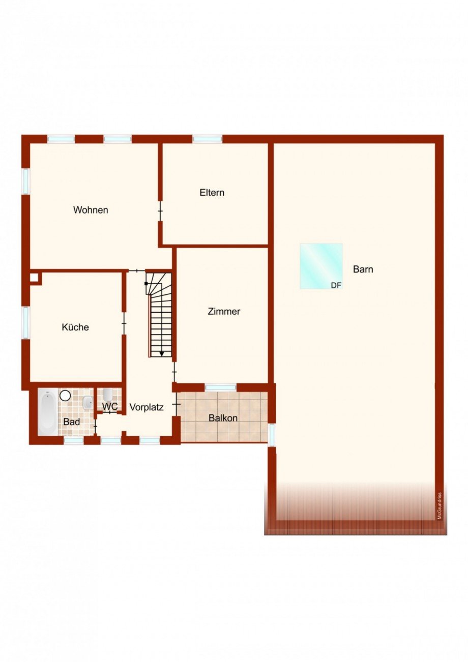 Grundriss Haus Pfalzgrafenweiler