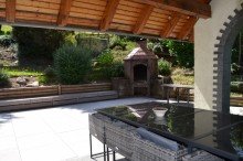 Terrasse Ger�umiges Zuhause mit beeindruckender Aussicht, gro�en Balkonen und Terrasse
