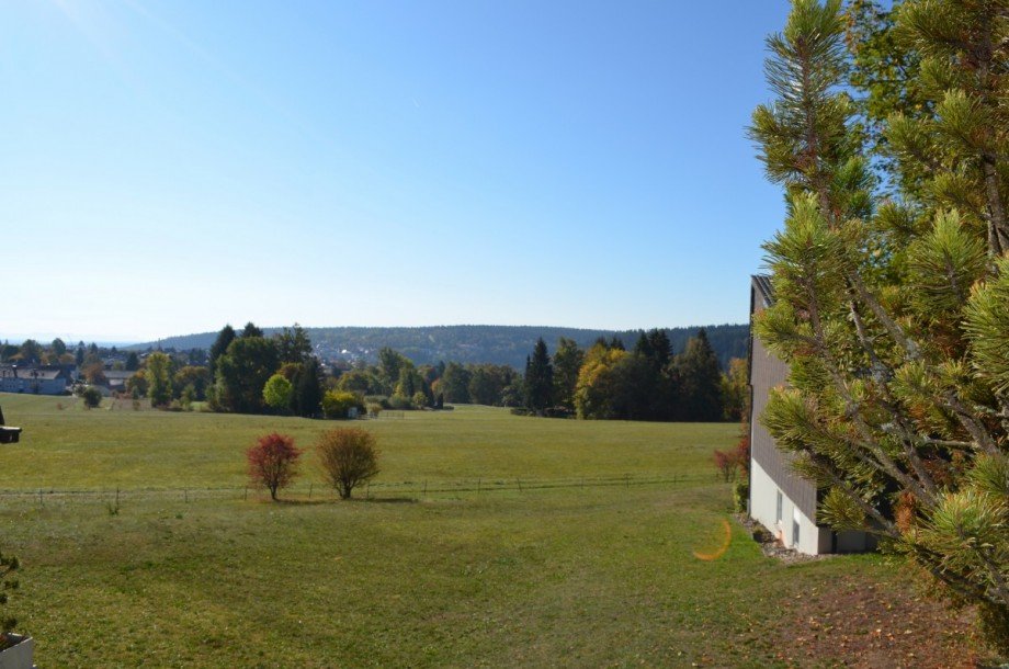 Ausblick vom Balkon Wohnung Freudenstadt