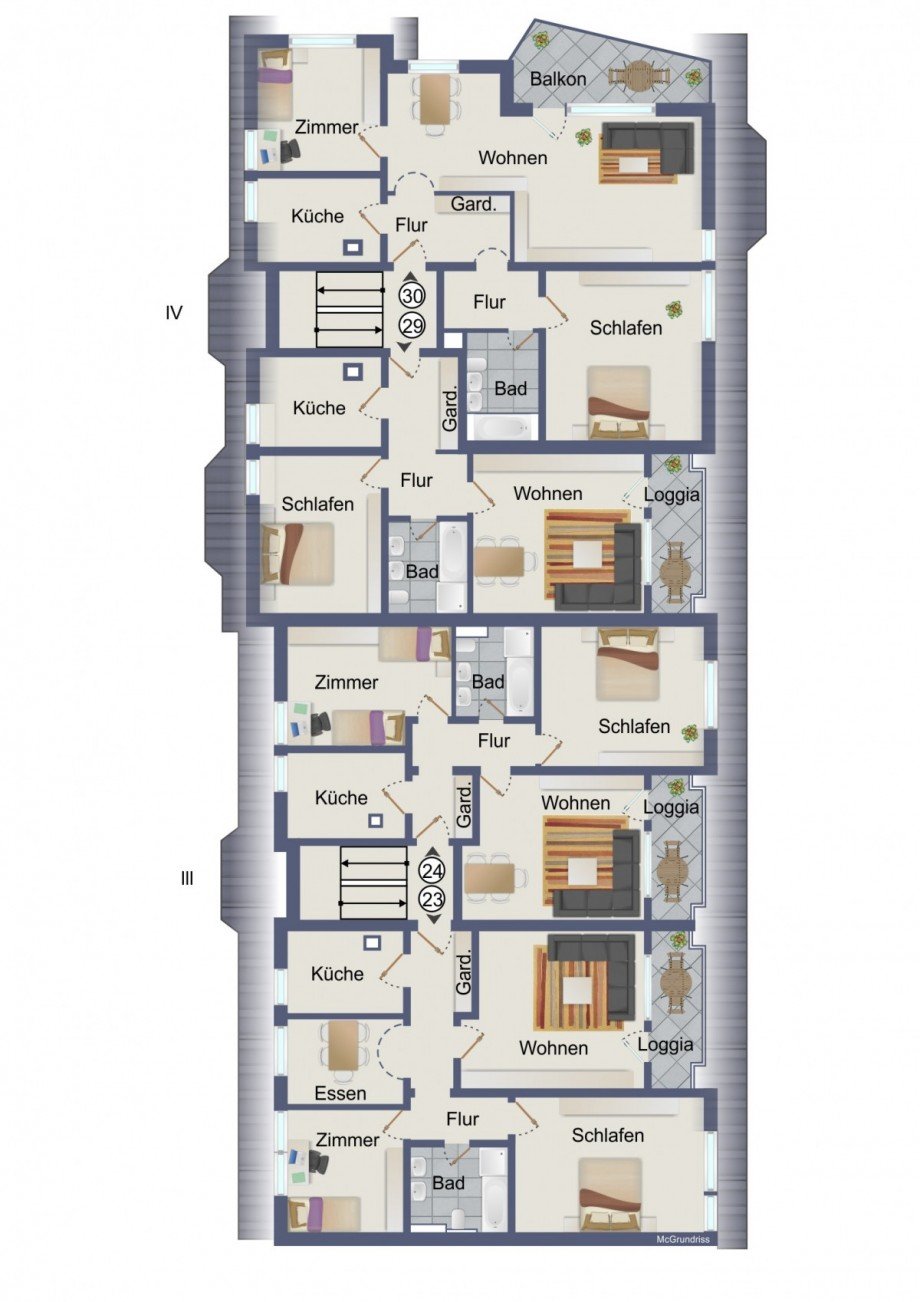 Dachgeschoss Renditeobjekt Freudenstadt