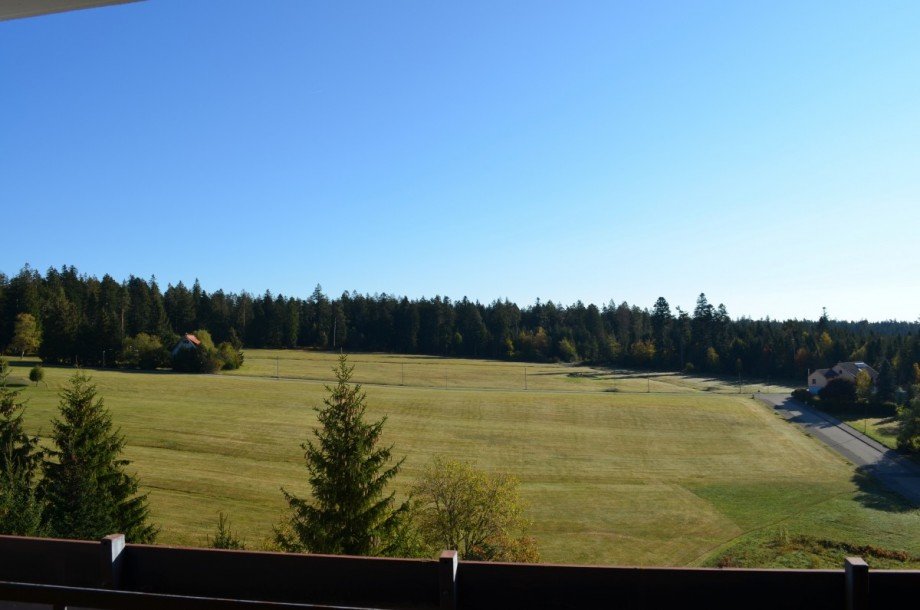 Ausblick von der Loggia Wohnung Freudenstadt-Kniebis