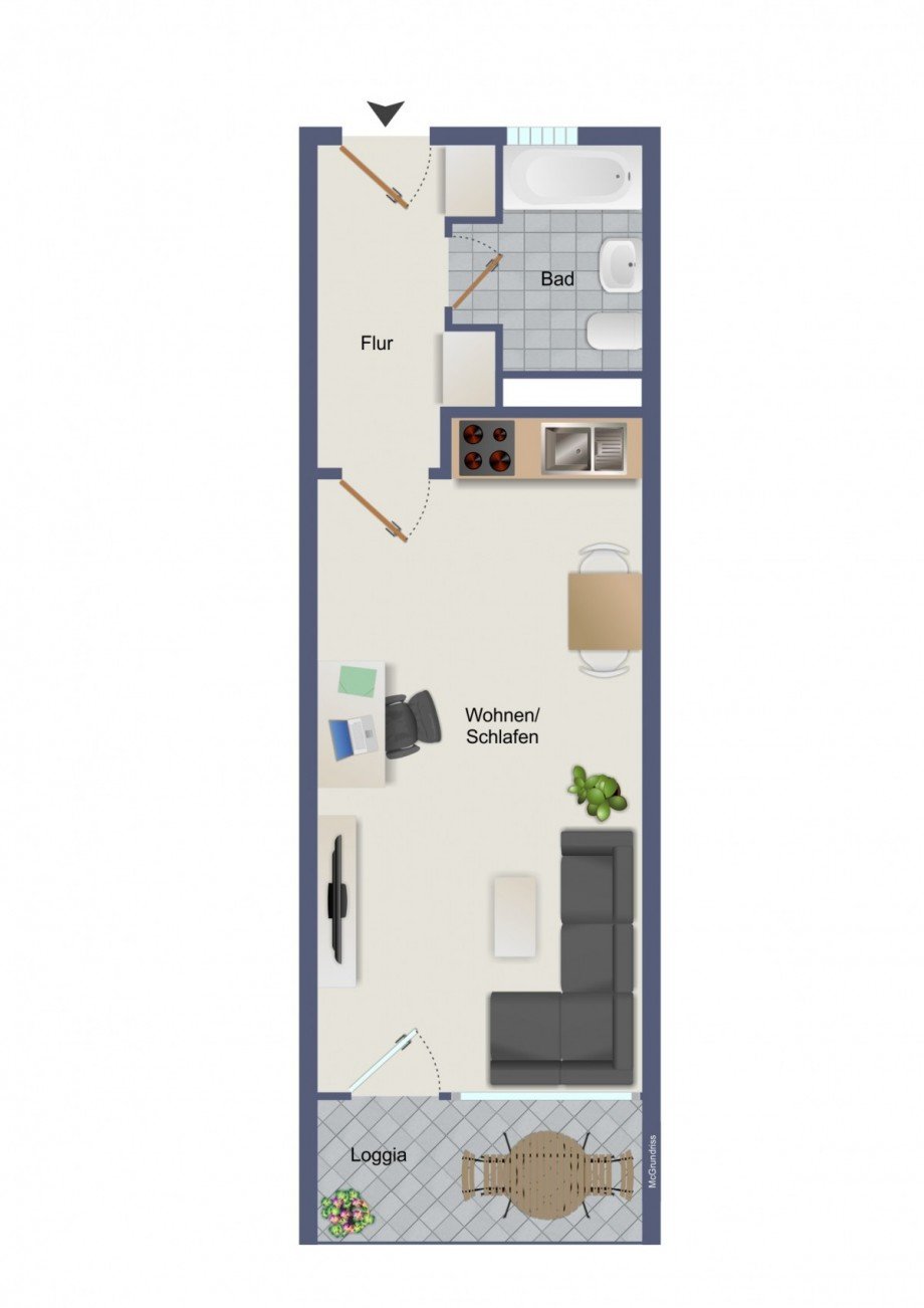 Grundriss Wohnung Freudenstadt-Kniebis